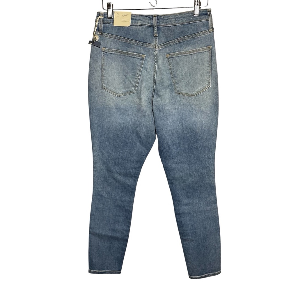 Universal Thread High Rise Skinny Patchwork Jeans NWT - Picture 2 of 7